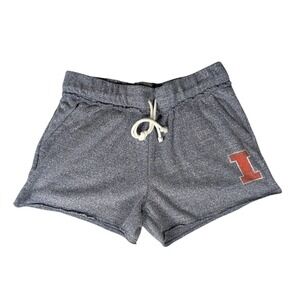 Rivalry Threads Illinois Fighting Illini Heather Blue Lounge Shorts NWT